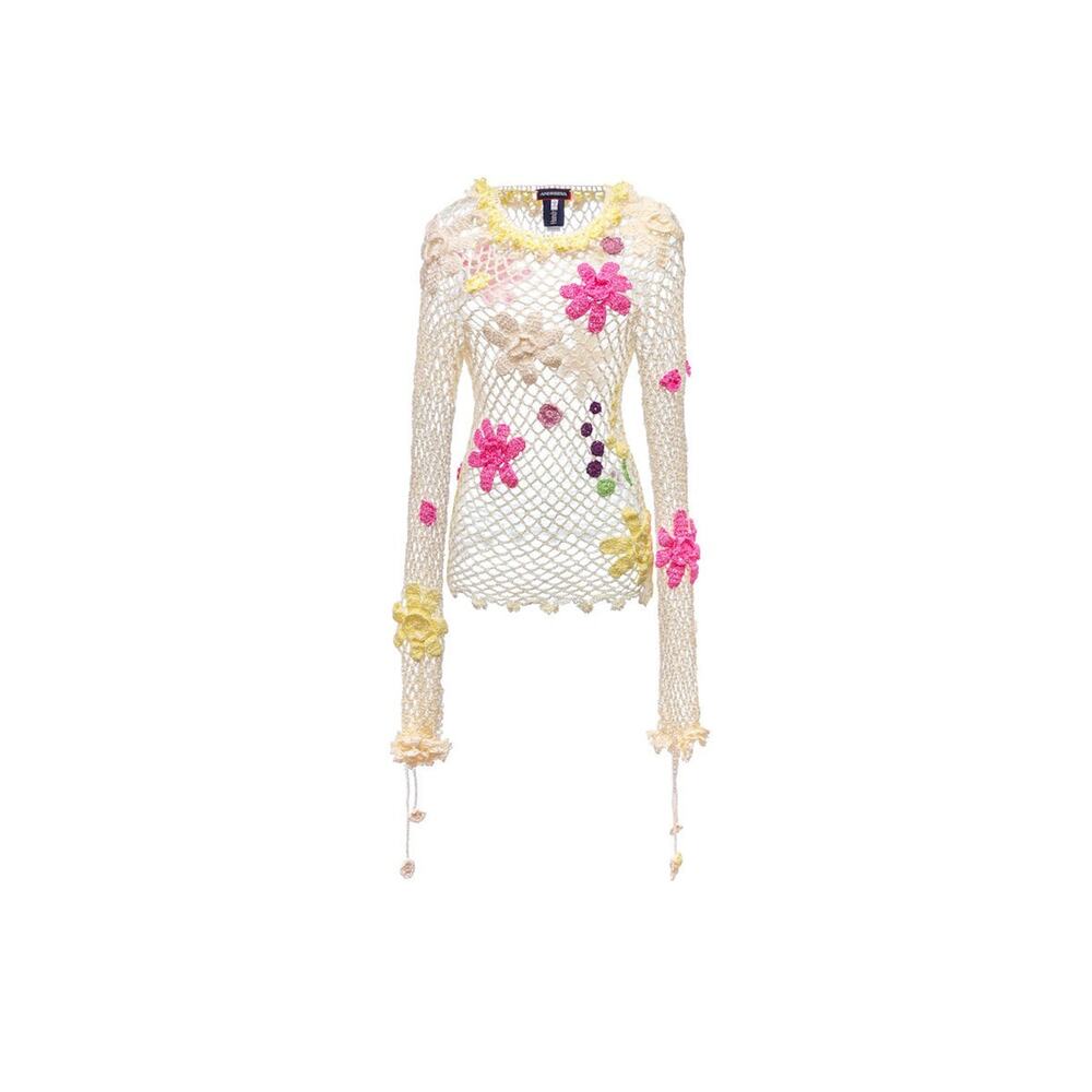 Andreeva Malva Handmade Crochet Top - S